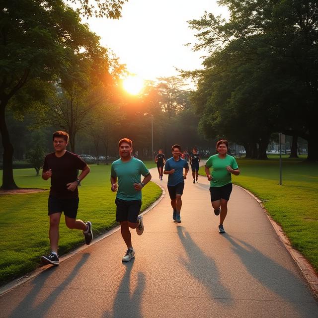 Olahraga Lari Pagi Jadi Kebiasaan Baru Warga Perkotaan