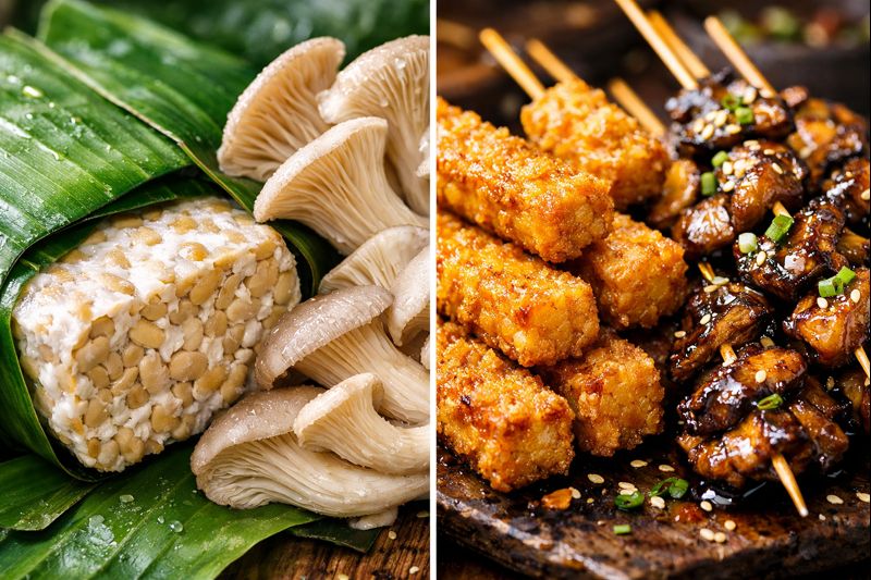 Saatnya Tempe dan Jamur "Duduk" di Meja Makan Mewah
